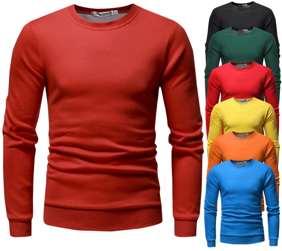 Long-sleeved Cotton Simple Youth Straight Sweater Bottoming Shirt