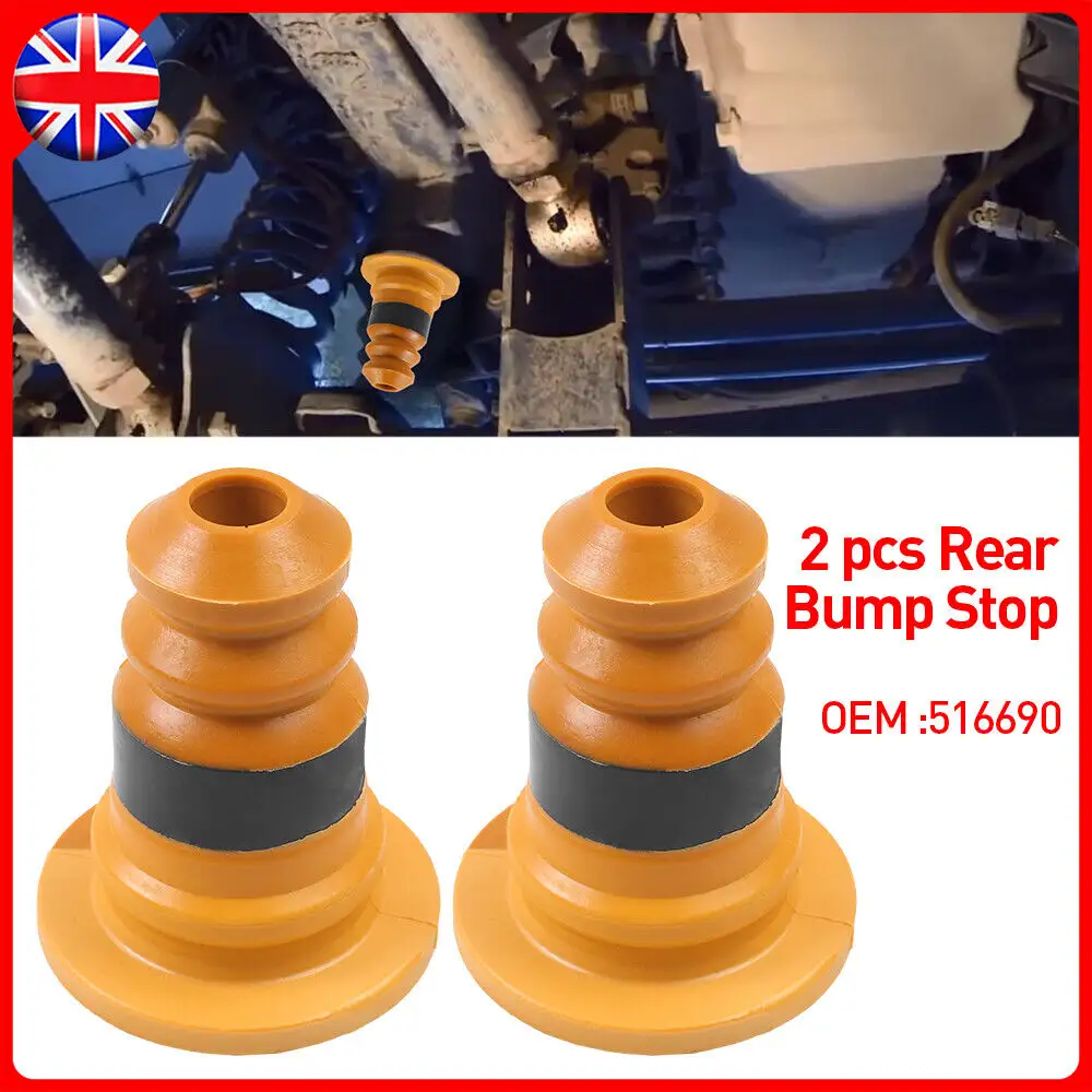 2x Rear Axle Beam Bump Stop