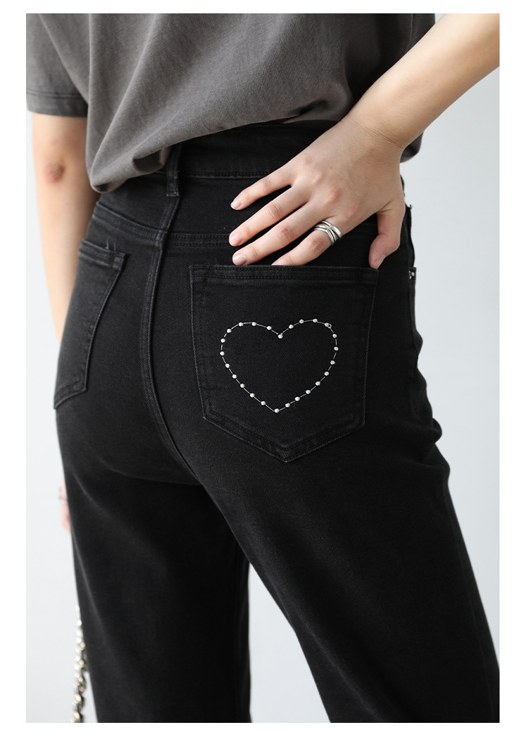 Loving High-waisted Slim Women's Bootcut Jeans