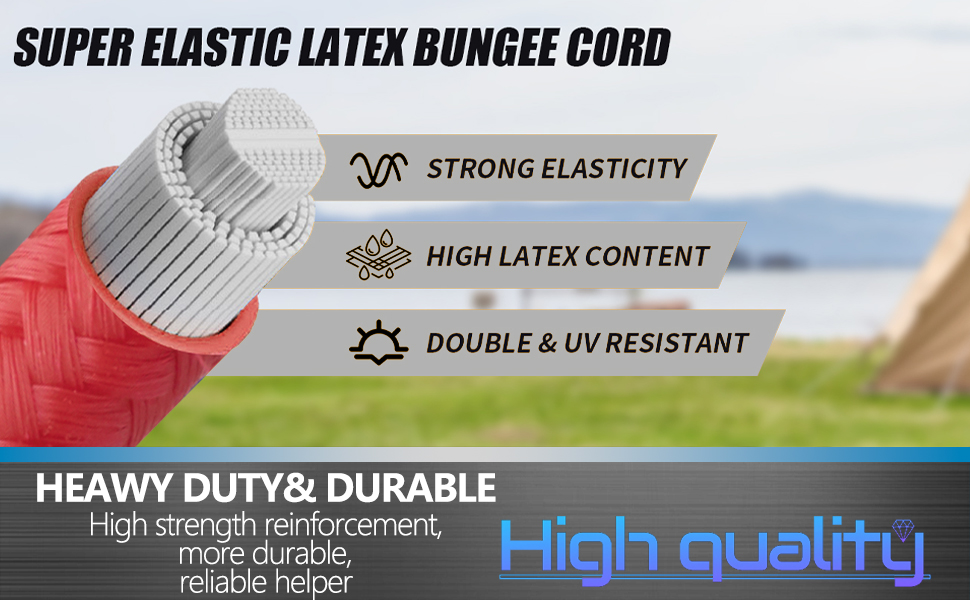 32-piece Set Of Rope Hooks, Elastic Ropes For Outdoor Awnings