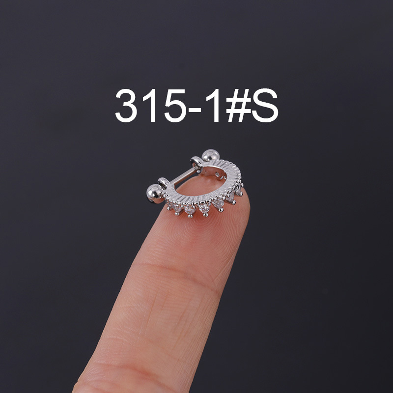 Piercing  Fashion Earrings Irregular Single