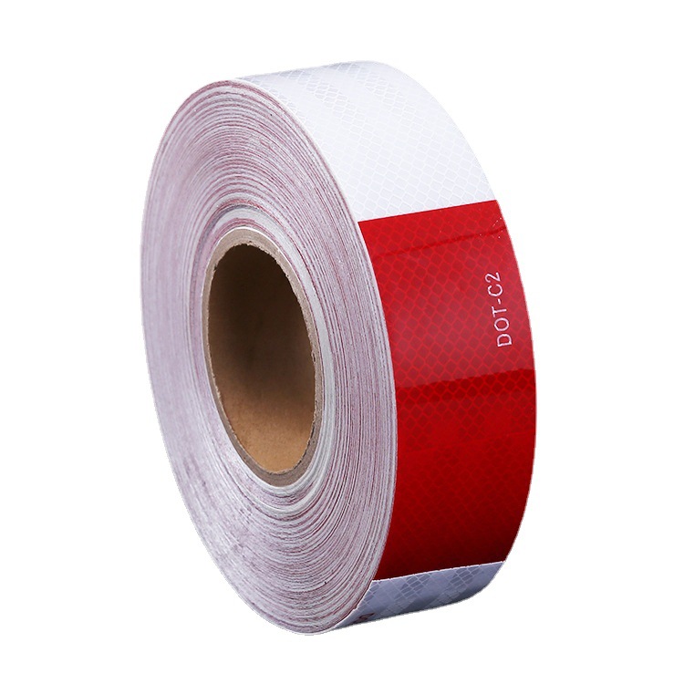 Title 5, DOT-C2 Red And White Tape Pet Reflective Film