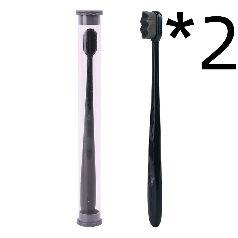 Black hair black handle2PCS