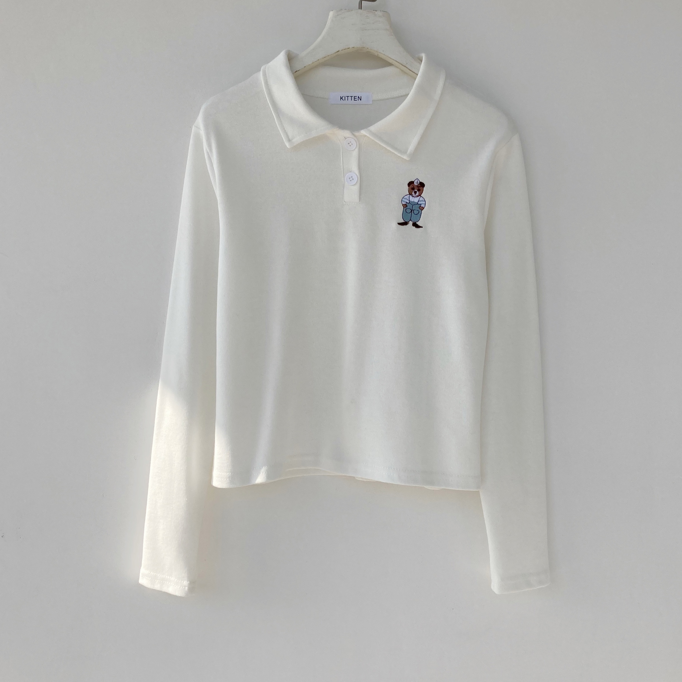 Girl Loose Lazy College Style Cardigan Coat - Image 13