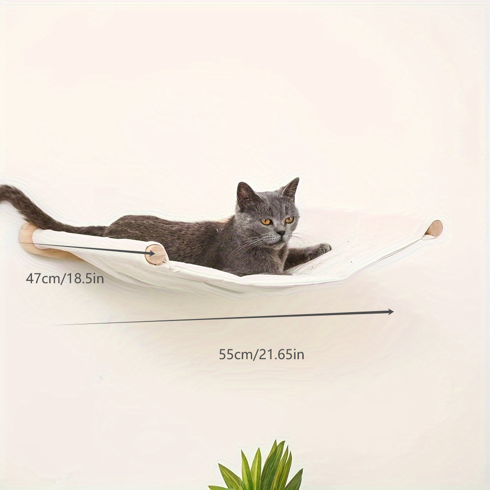 Wall Cat Tree - Space-Saving, Versatile Indoor Activity Center With Sisal Rope — image 3