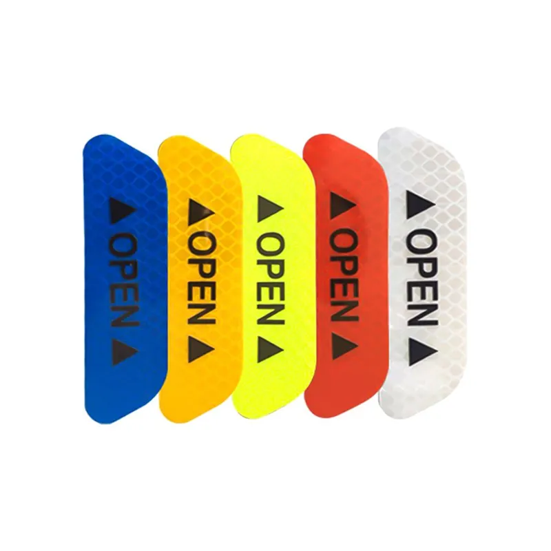 Car Stickers, Reflective Open Warning Signal Night