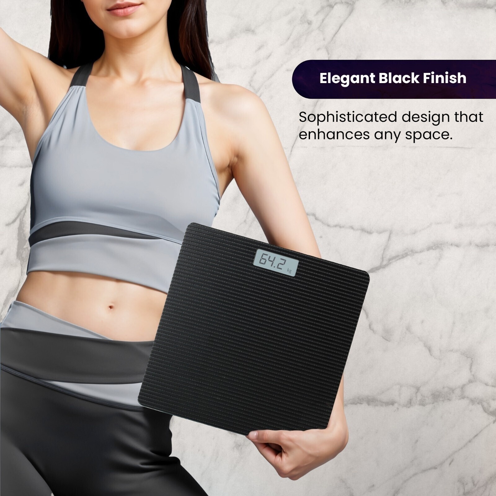 Digital Bathroom Scales 180KG Body Weight Weighing Scale Smart LED Electronic — image 2