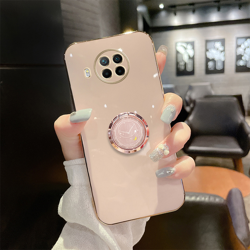 Creative Clock Finger Ring Bracket Protection Plating Anti-drop Silicone Protective Case - Image 18