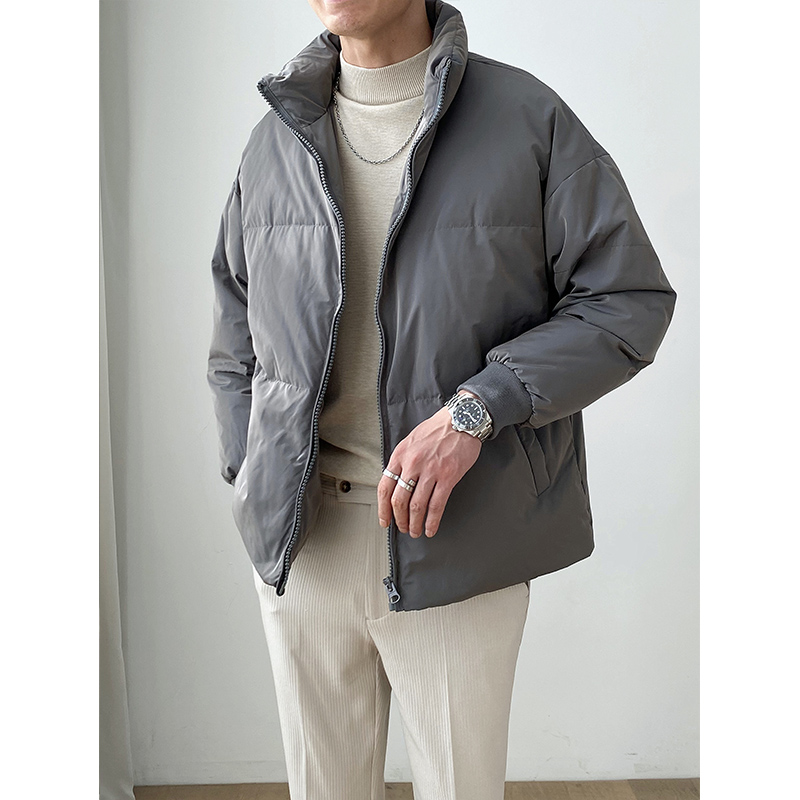 Men's Short Lightweight Loose Down Jacket