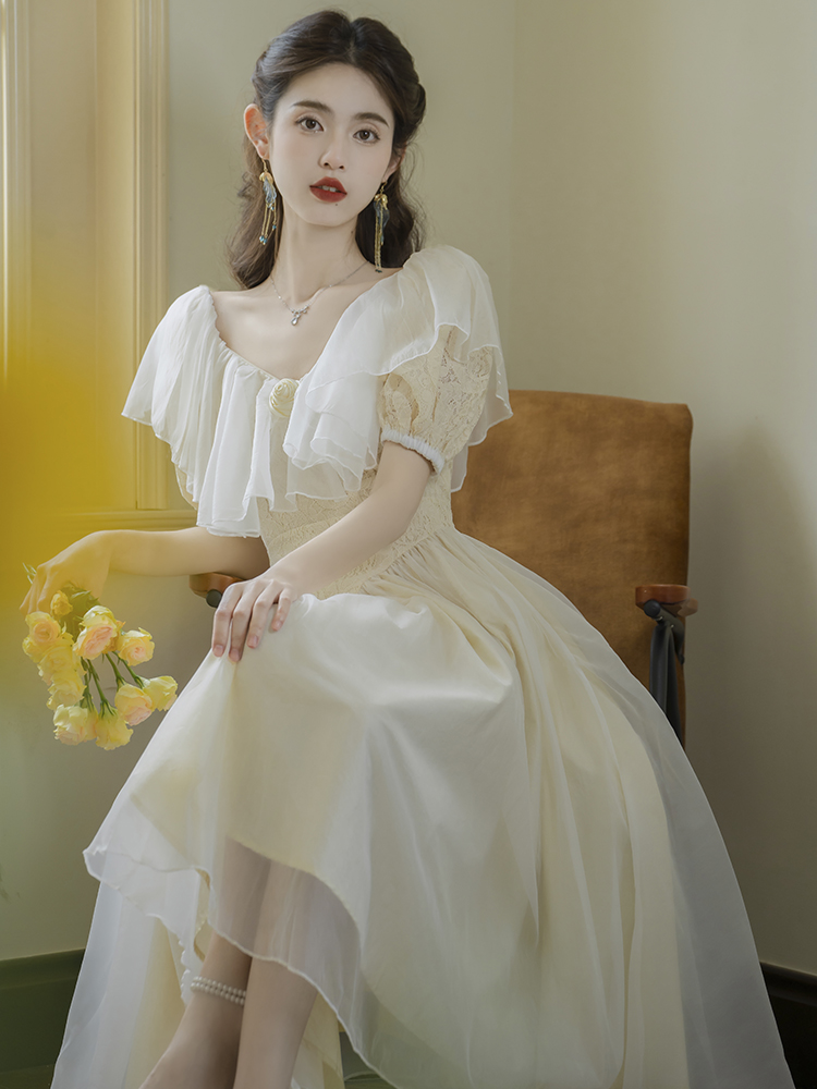 Sweet And Romantic Retro French Fairy Dress