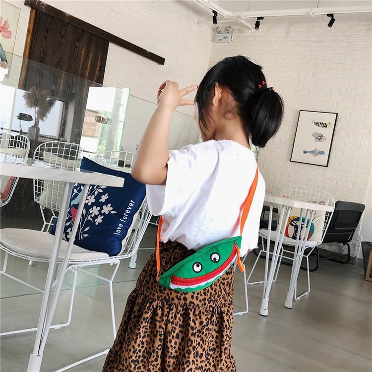 Cartoon Children's Canvas Embroidered Crossbody Bag — foto 7