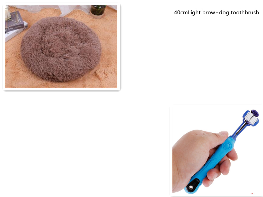 1 random color toothbrush pet plush dog brush in addition to bad breath tartar dental care dog cat cleaning supplies 12Set - Shop at LoveMi
