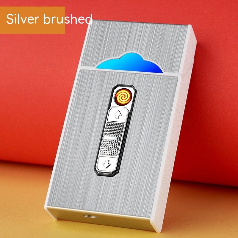 Fashion Integrated Lighter Cigarette Case - Image 8