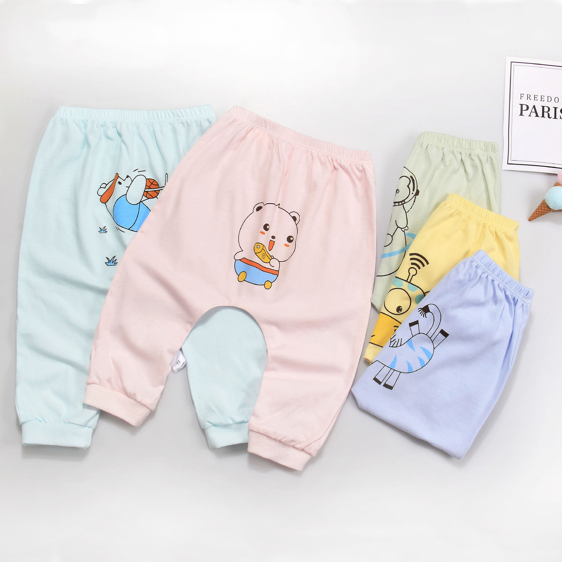 Baby Pants Spring And Autumn Thin Pure Asshole