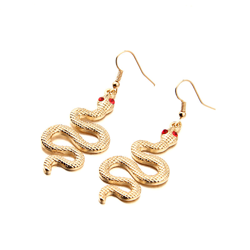 Personality Exaggerated Snake Earrings Fashion Snake Earrings