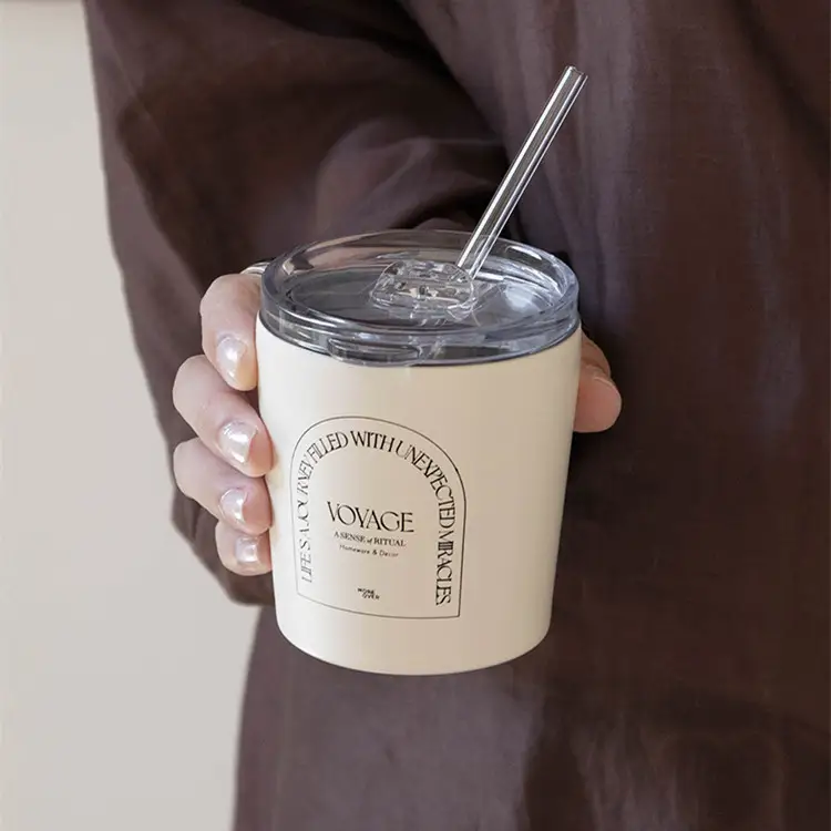 Stainless Steel Portable Simple Insulation Water Cup