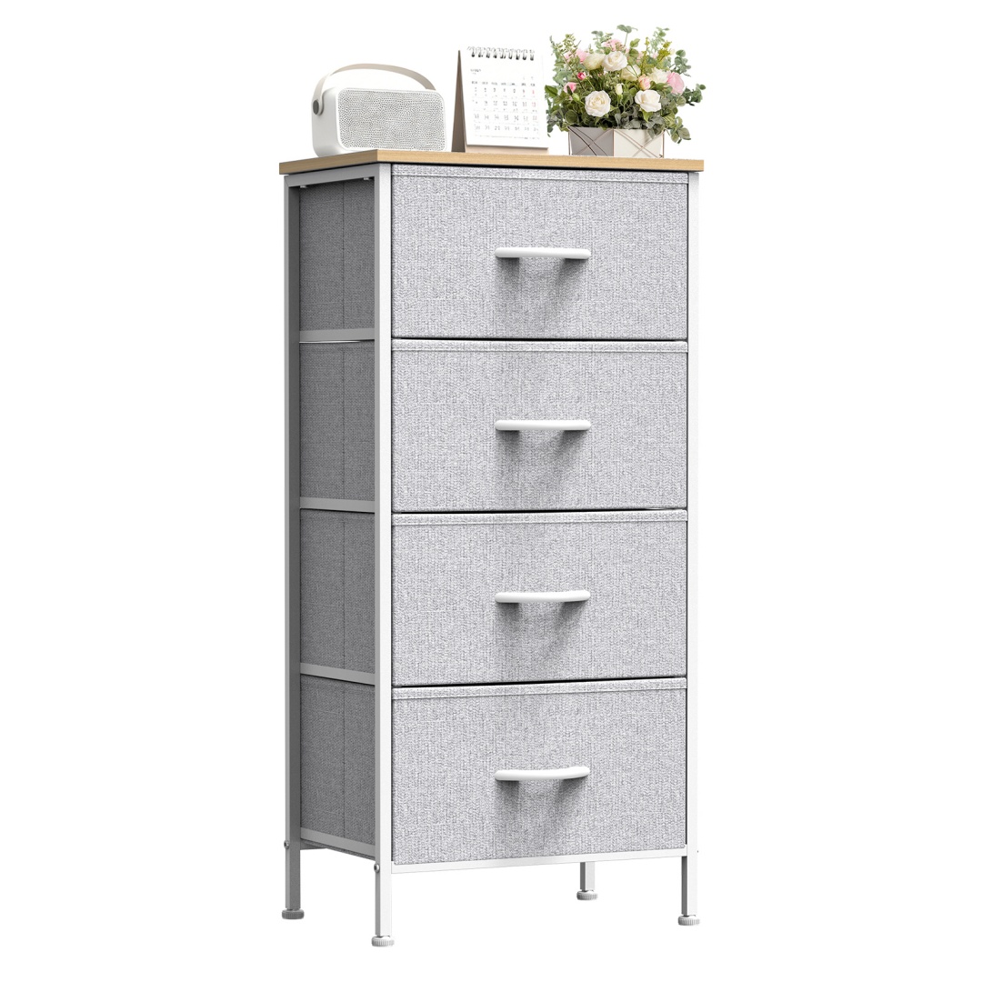 Wooden Top Cabinet Night Stand Dresser For Closet image 18