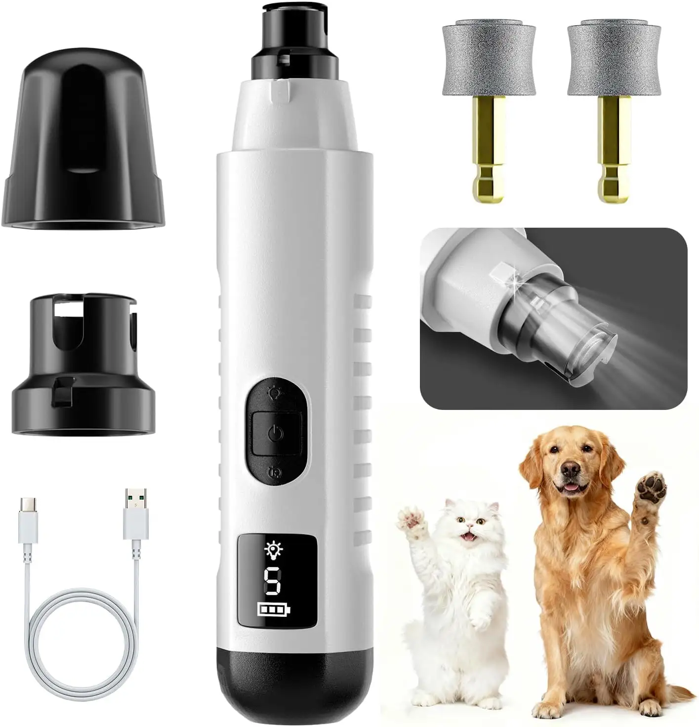 2026 New Silent Groom Pro Dog Nail