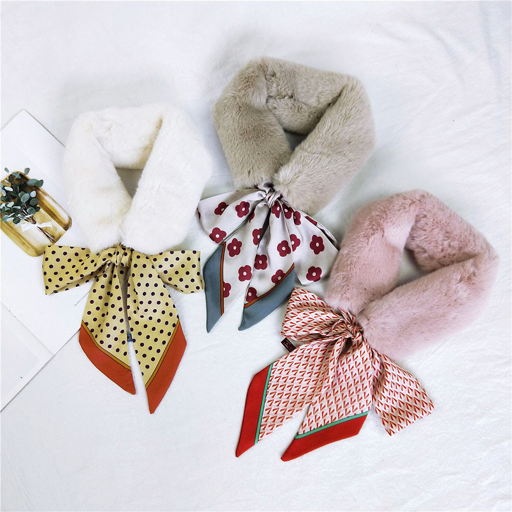 Korean Version Of Thickened Warm Student Scarf In Winter