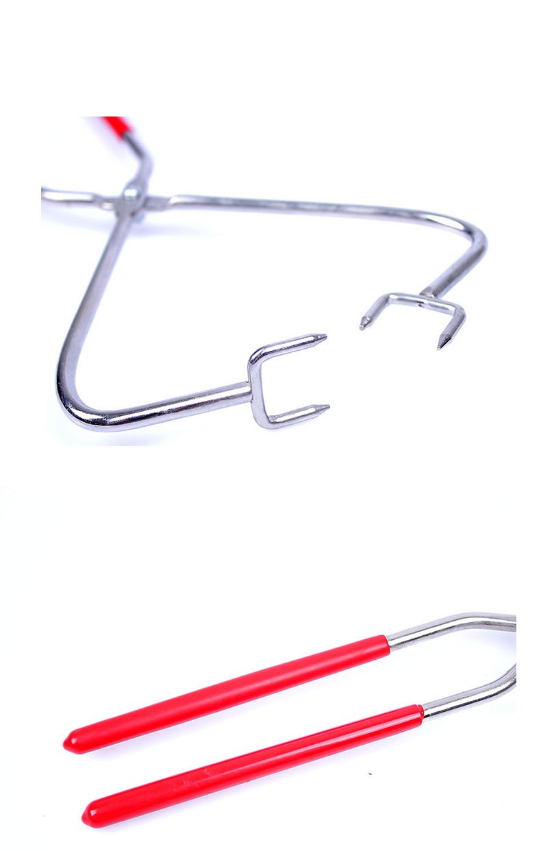 Title 2, Ceramic Tool Clamp With Red Handle