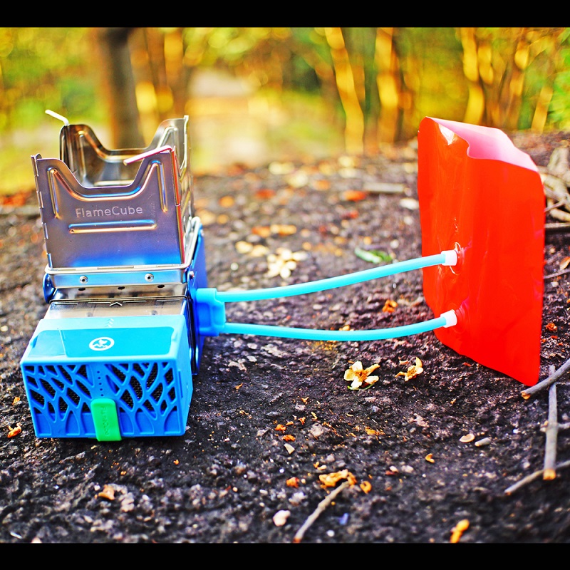 Fire Generator Electric Stove Folding Broiler Wood Stove Camping — foto 7