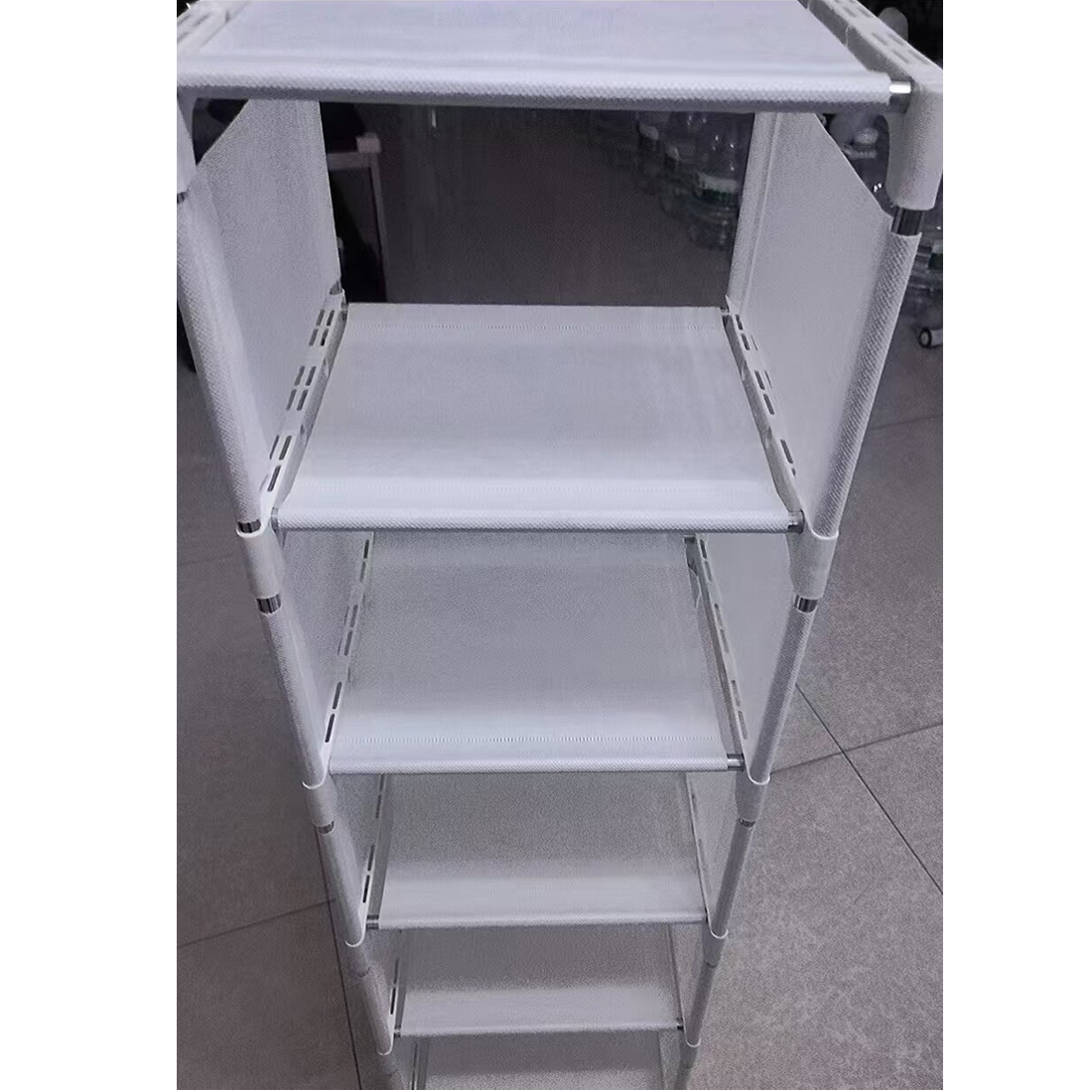 68 Tier Shoe Rack Metal Shoes Cabinet Storage Organiser Stand UK — image 6