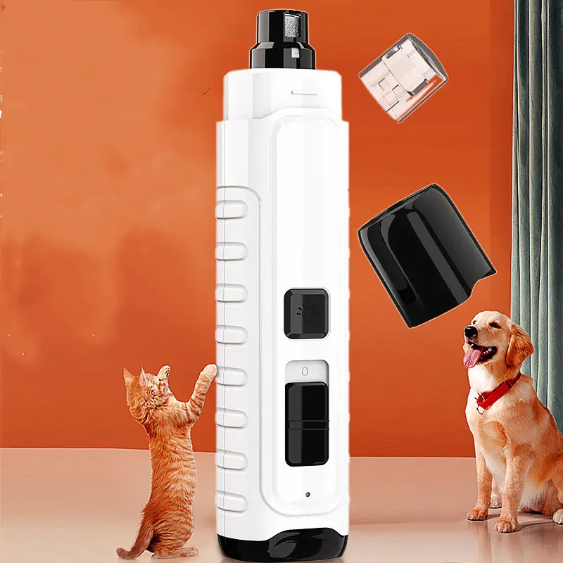 Pet Nail Polisher 4 LED Rechargeable Electric