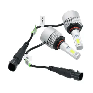 Series F-S2 9005 28W-LED Silver Edition COB Integrated Automotive Front Headlights Low End Edition