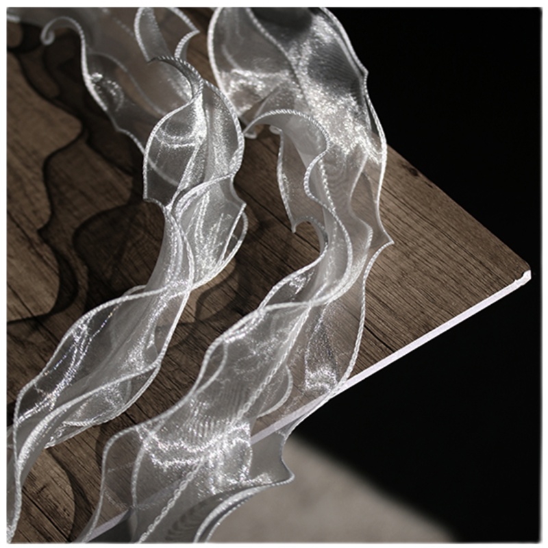 White Perspective Wedding Dress Handmade Diy Fabric