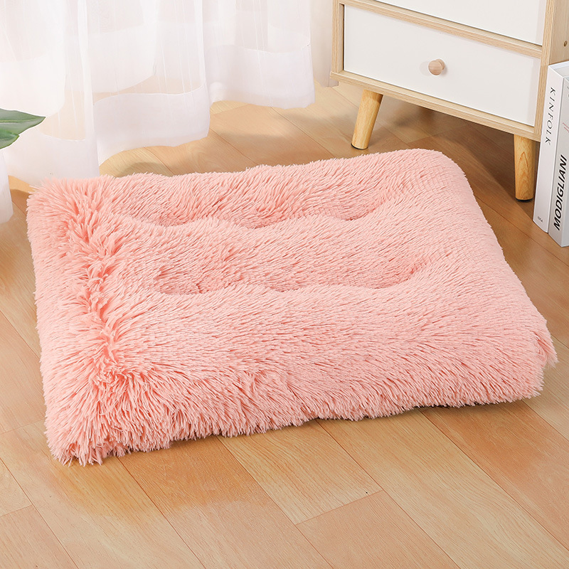 Title 15, Plush cat-shaped dog bed and warm pet supplies ...