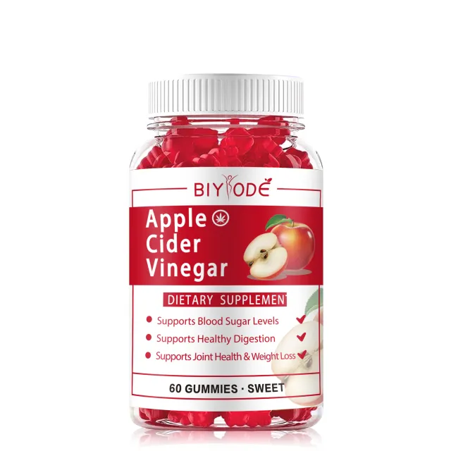 App Le Cider Vinegar Supplement Gummy Ready Stock Custom Customized - Shop at LoveMi