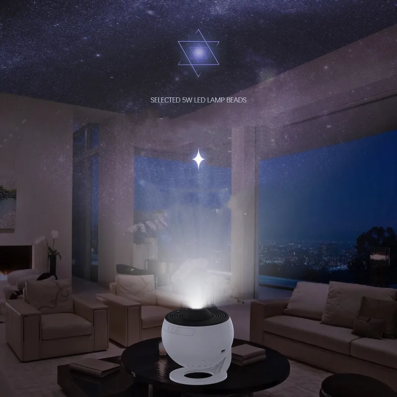 Night Light Galaxy Projector Starry Sky 360