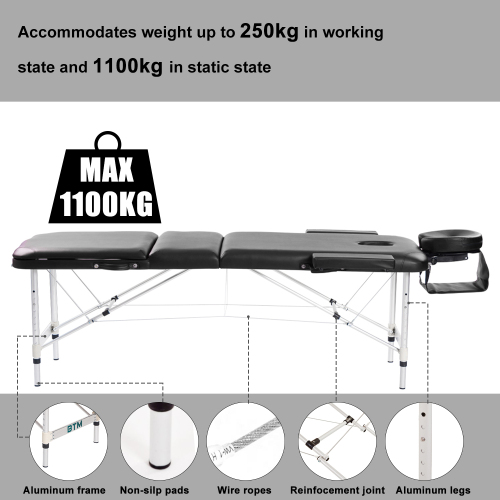 housse table de massage Housse Table De Massage Aluminum Confort LORMI