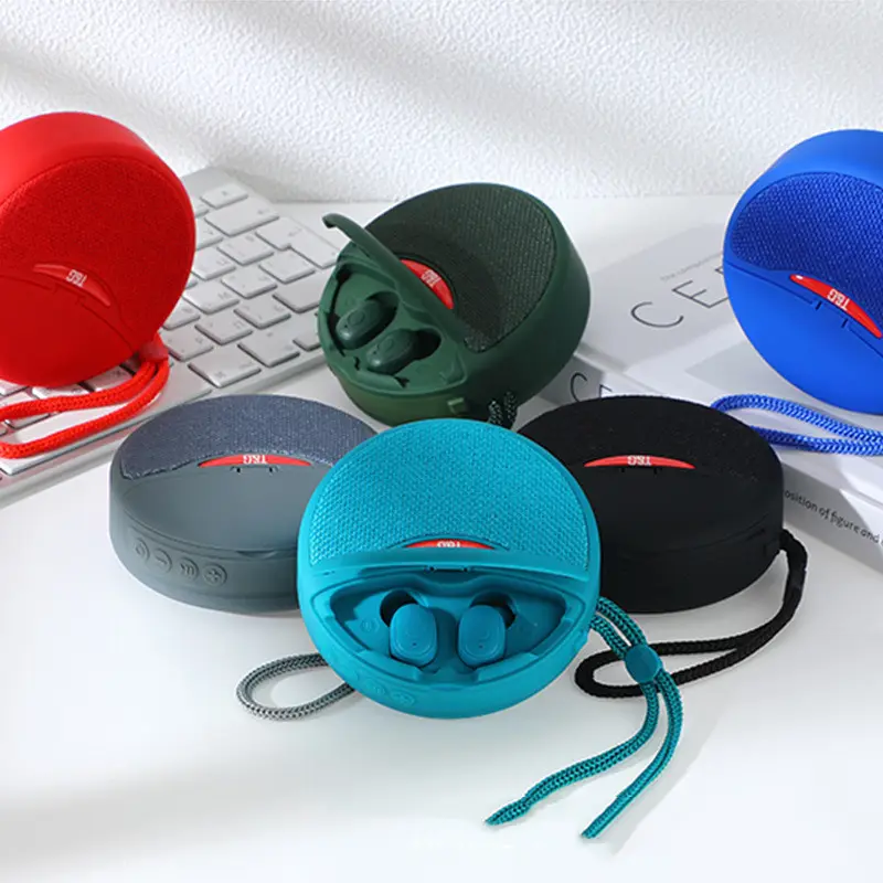 Outdoor Portable Headset Bluetooth Speaker Integrated Wireless 3D Stereo
