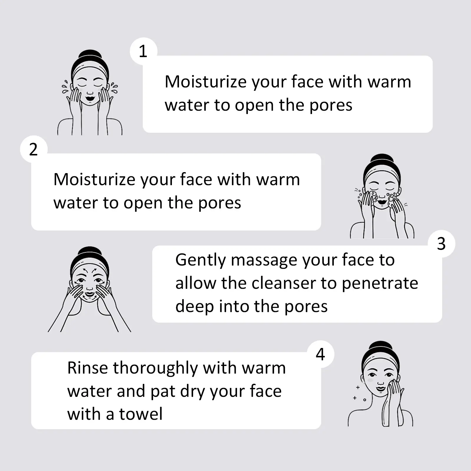 Facial Cleanser Of Double Care And Effets