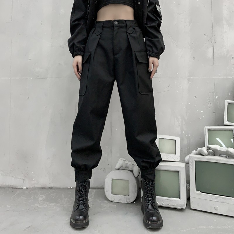 Women's Slim High Waist Trendy Overalls All Match