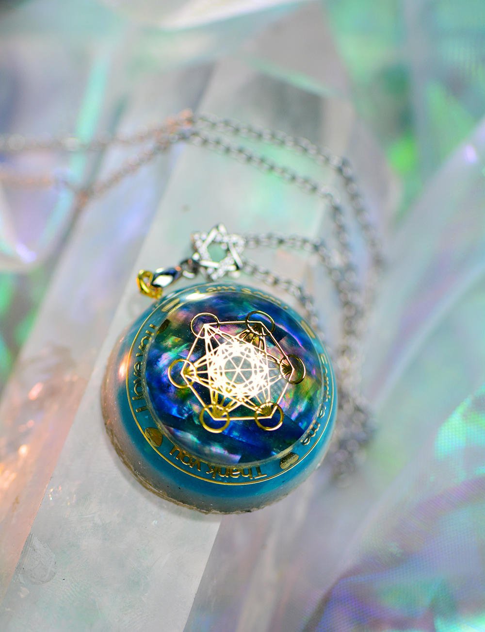 Holy High-frequency Crystal Necklace