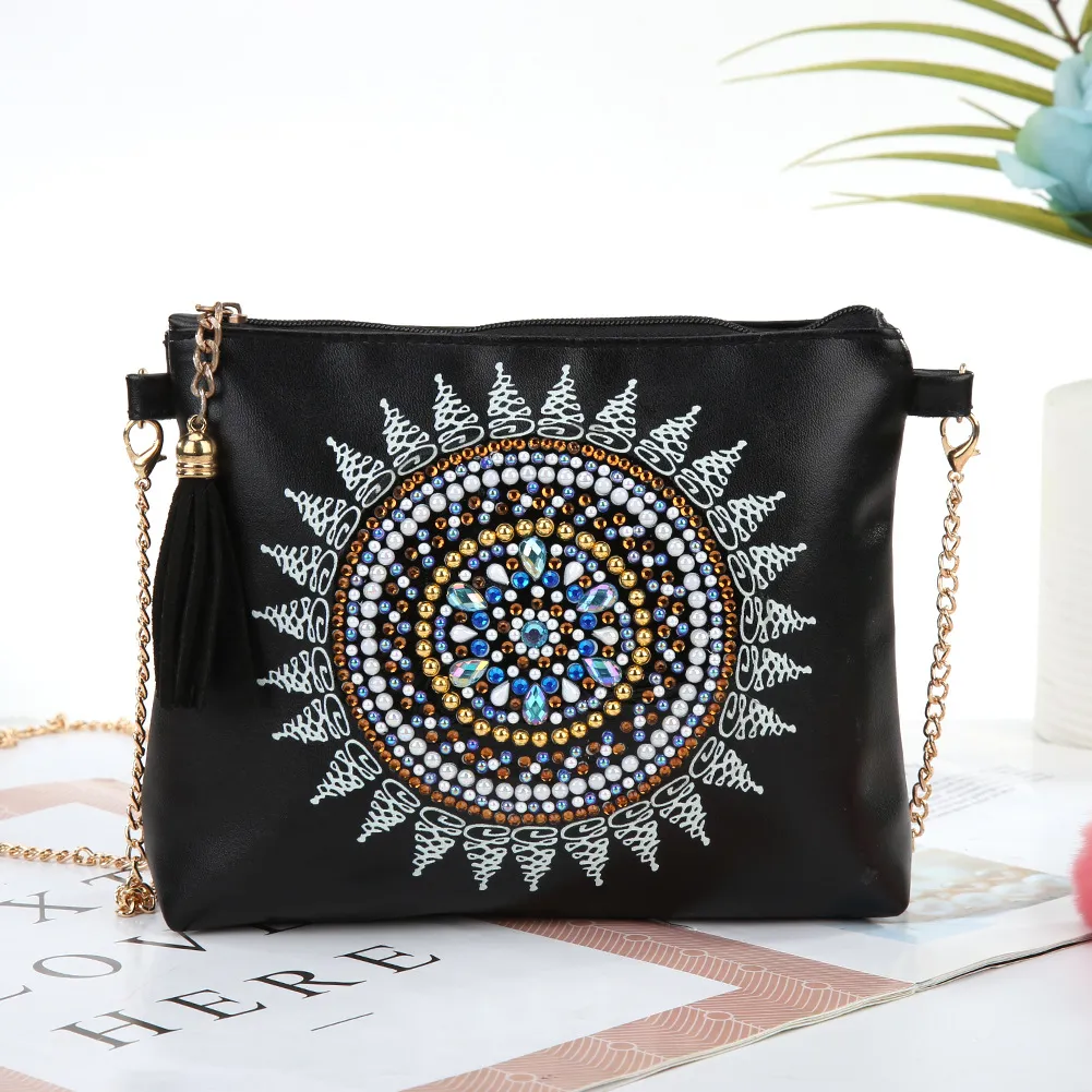 DIY Diamond Painted Women's Outdoor Tote Bag - Aa080