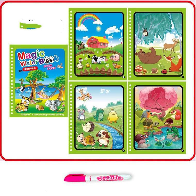 Water Brush Children's Picture Child Book