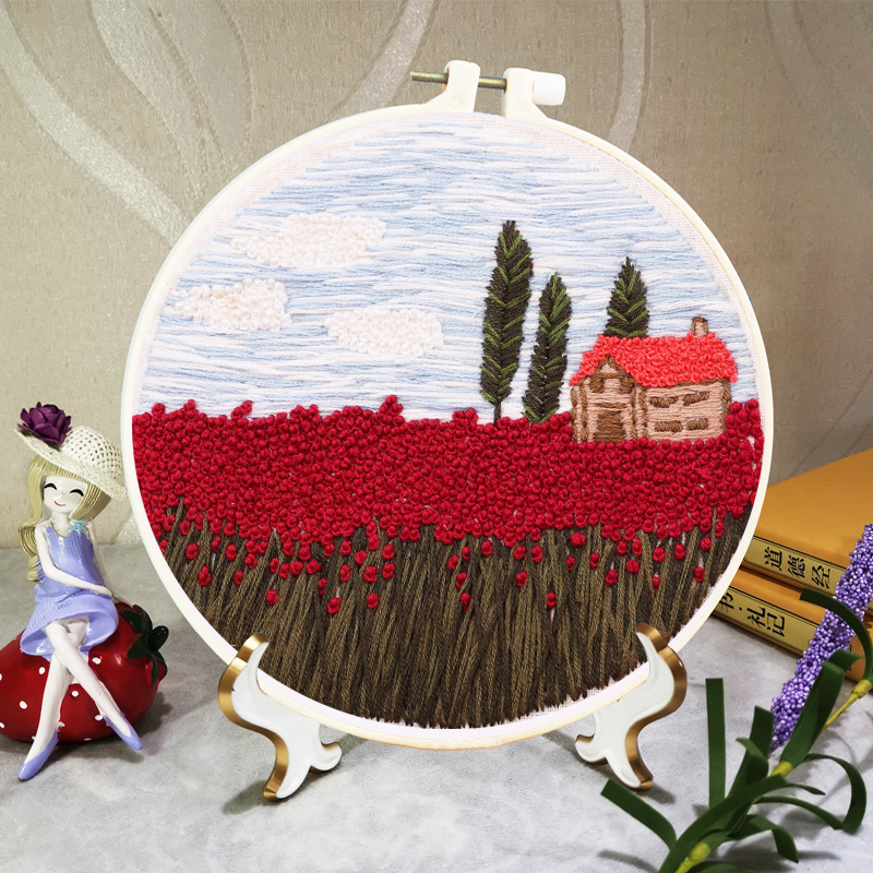 Embroidery Diy Bag Kit Embroidery Ribbon — image 1