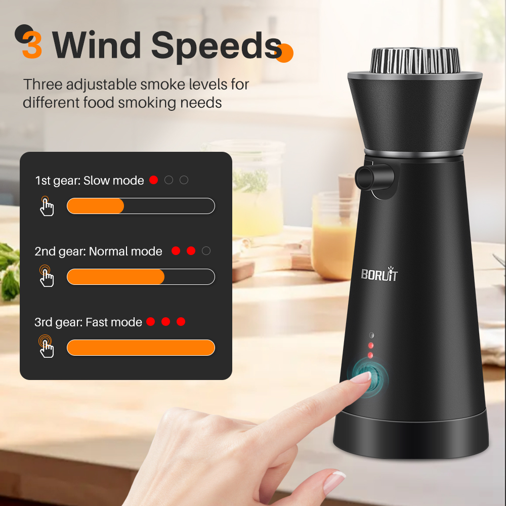 Smoke Infuser Food Drink Cold Generator Bar Portable Molecular Cuisine Smoking — image 4