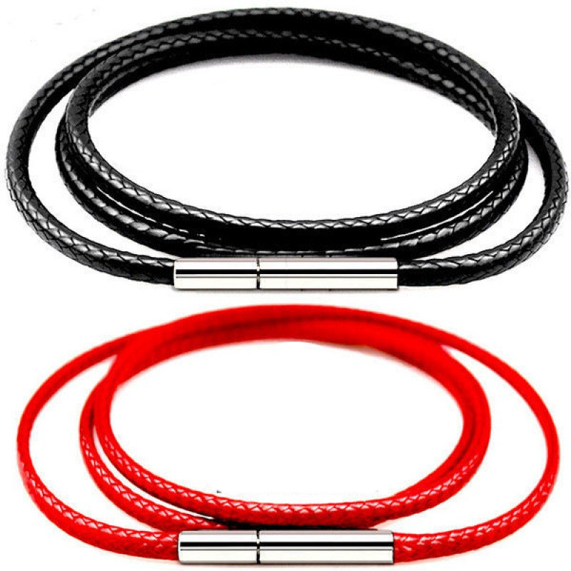 Creative Simple Leather Rope Braided Necklace