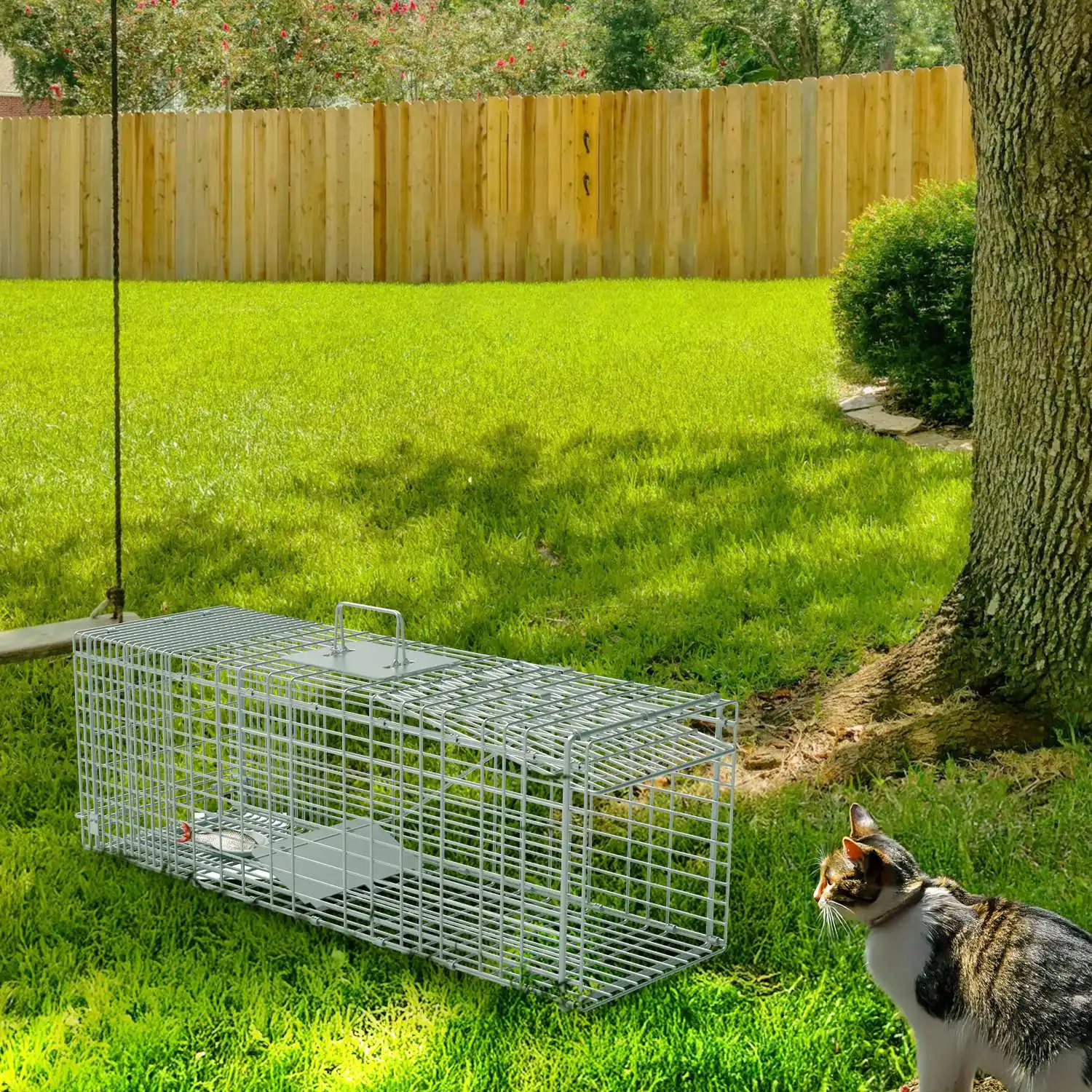 Humane Cat Trap Cage