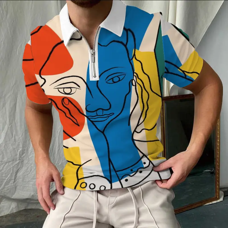 European And American Casual Fashion Short-sleeved Tops