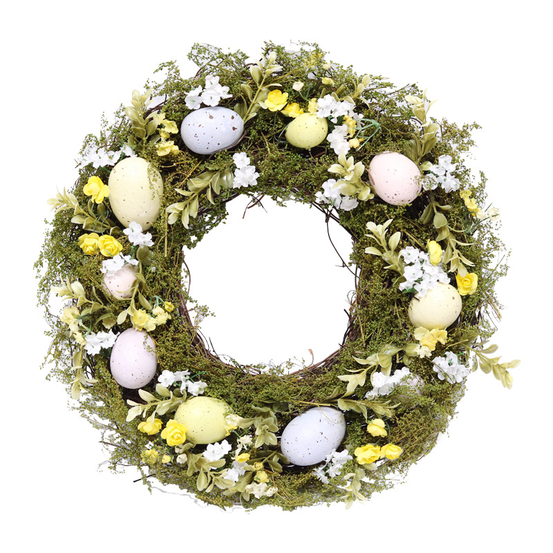 Easter Egg Wreath