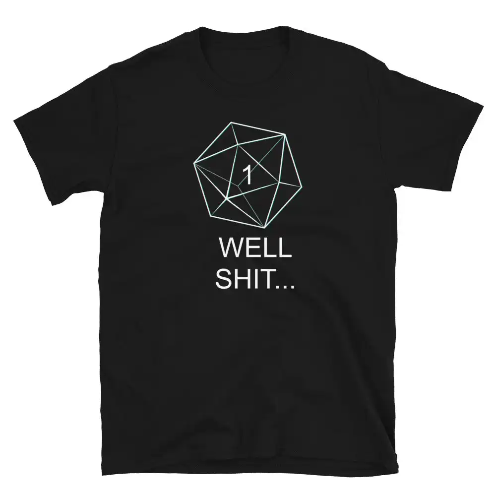 An Interesting Dnd Rolled Bad Short Sleeved Men's And Women's T-shirt