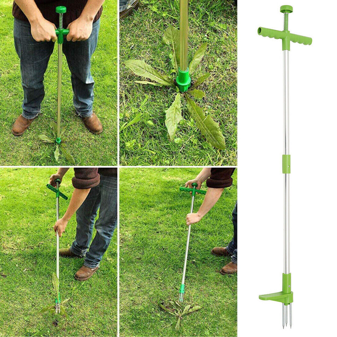 Weed Puller Weeder Twister Twist Pull Claw Garden Lawn Root Killer Remover Tool — image 3