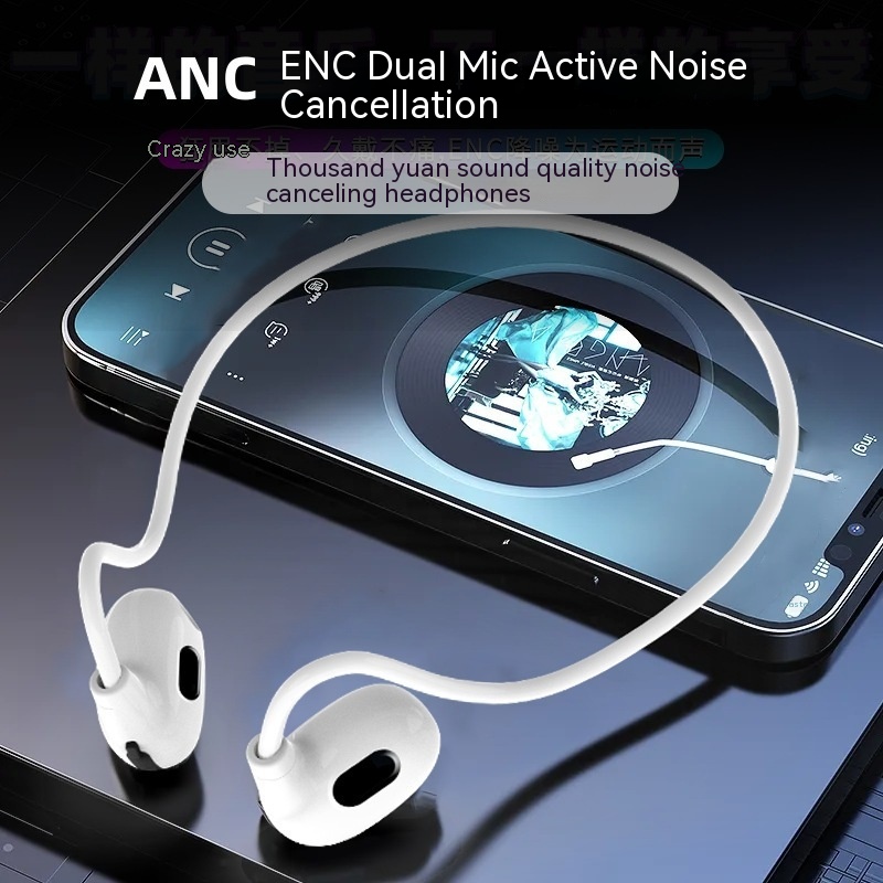 Bone Conduction Headset Ear-mounted Sports Non In-ear Air Conduction Wireless Bluetooth