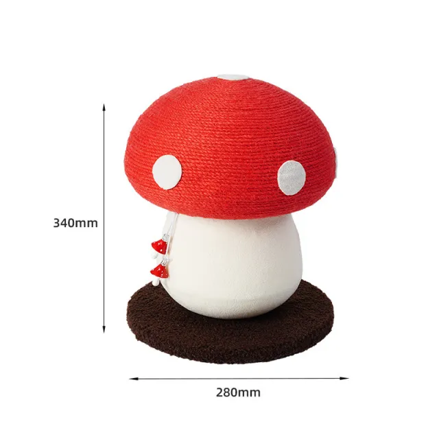 Red Mushroom Cat Climbing Frame Red Umbrella - Shop at LoveMi