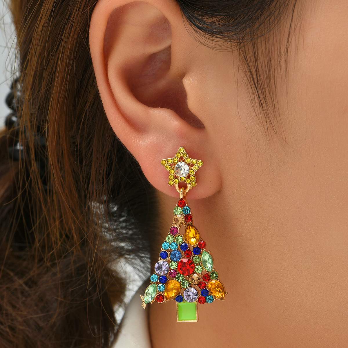 Christmas Series Symmetrical Sweet Earrings